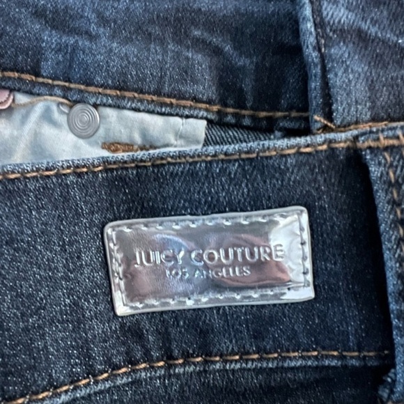 Stylish Distressed Blue Jeans for Women by Juicy Coutures. Women’s sized 8 - Picture 2 of 4